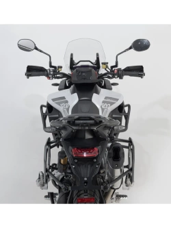 Zestaw: kufry boczne DUSC M i L + kufer centralny DUSC XL + stelaże SW-Motech Triumph Tiger 1200 Rally Pro/ GT/ Pro (22-) [poj.: 33 + 41 + 55l]
