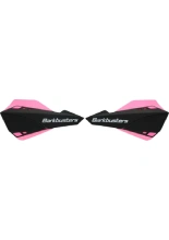 Osłony dłoni Barkbusters Sabre z pojedynczym mocowaniem, czarno-różowe