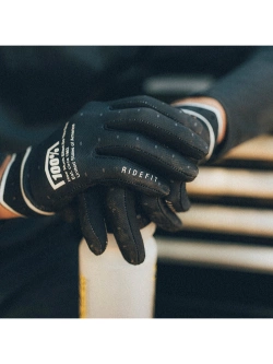 Rękawice cross 100% Ridefit czarne