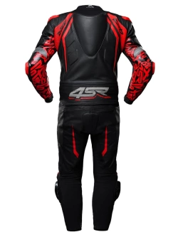 Kombinezon motocyklowy dwuczęściowy 4SR RR Diablo II AR czarno-czerwony