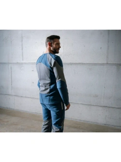 Koszula z ochraniaczami Knox Urbane Pro Move niebiesko-szara