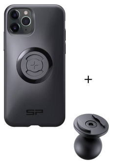Zestaw: etui na telefon iPhone 11 PRO/XS/X + uchwyt kulowy Pro SPC+ SP Connect