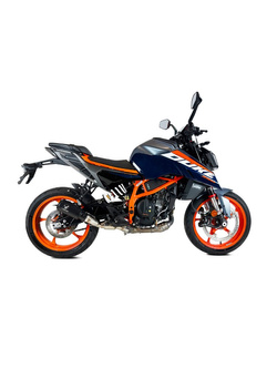 Tłumik motocyklowy IXRACE MK2 KTM, Husqvarna (wybrane modele) czarny, z homologacją