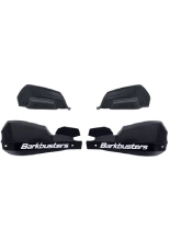 Osłony dłoni Barkbusters VPS z regulowanymi deflektorami, czarno-białe + zestaw montażowy Ducati Scrambler Icon, Classic (15-)