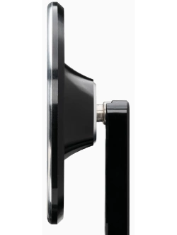 Lusterko motocyklowe uniwersalne Motogadget Mo.view Sport Flip aluminiowe, czarne [długość ramienia: 72 mm]