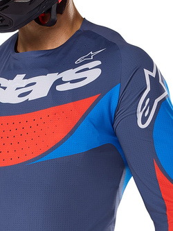 Bluza cross Alpinestars MX Techstar Dreem szaro-wielokolorowa