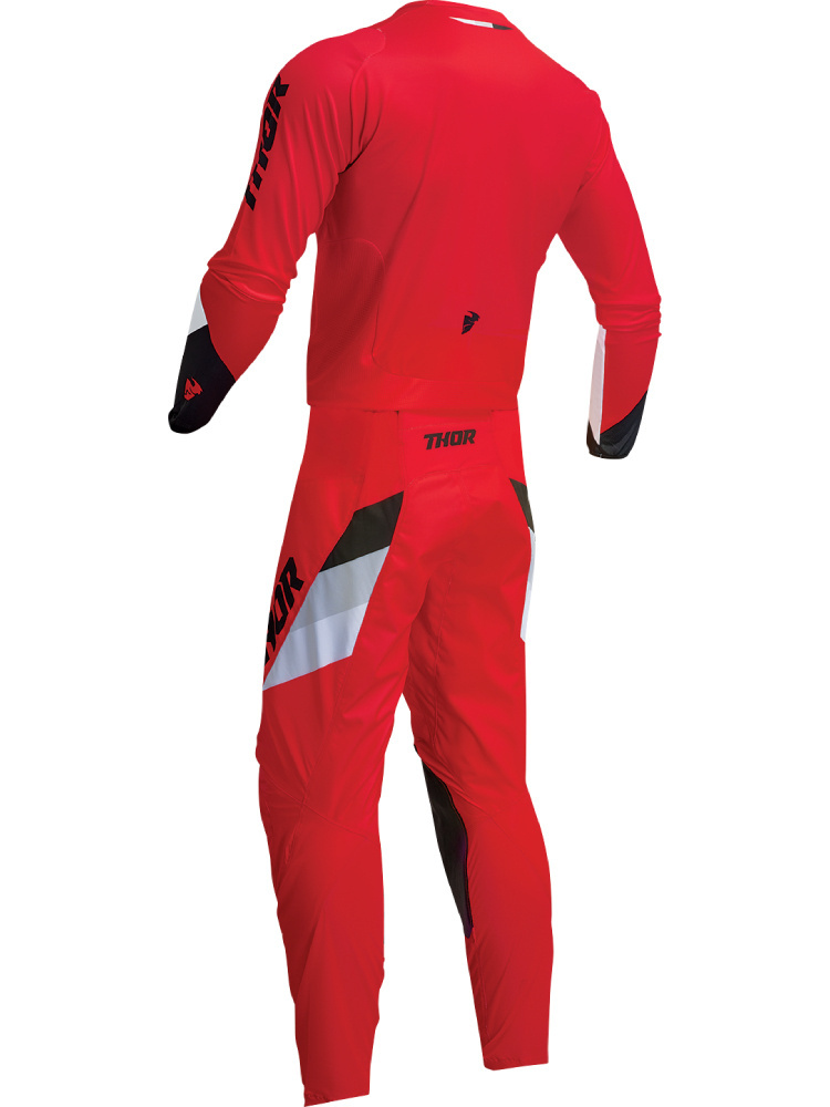 Spodnie cross dziecięce Thor Pulse Tactic czerwone