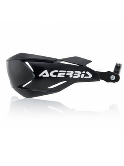 Handbary uniwersalne Acerbis X-Factor z aluminowym rdzeniem czarne [mocowanie w zestawie]