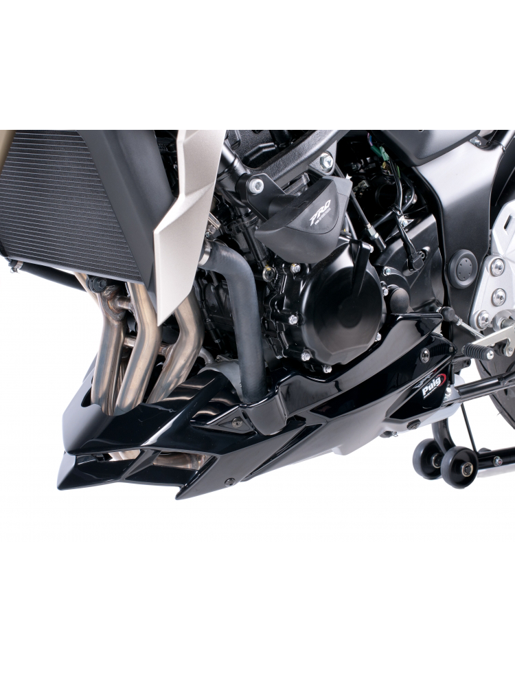 Spoiler silnika PUIG do Suzuki GSR 750 (czarny mat)