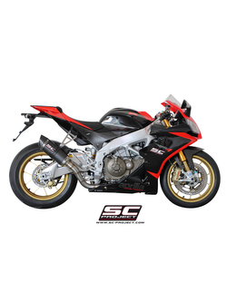 Tłumik SLIP-ON OVAL SC-Project do Aprilia RSV4 FACTORY /R/ APRC 09-14