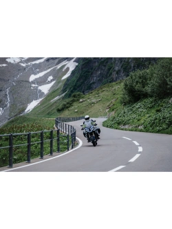 Kurtka motocyklowa tekstylna Klim Latitude szaro-fluo żółta