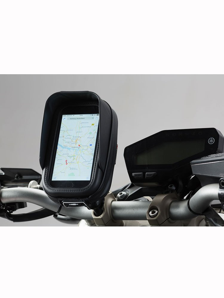 Uniwersalny uchwyt GPS SW-MOTECH z pokrowcem Navi Case Pro S