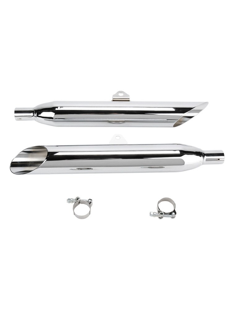 Tłumik motocyklowy Cobra Slashcut Slip-On Yamaha XVS 1100 Drag Star Classic (04-07) chromowany