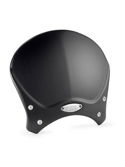Szyba motocyklowa GIVI 100ALB do Royal Enfield Scram 411 (22-24) czarna [mocowanie w zestawie]