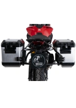 Zestaw: kufry boczne + stelaże Hepco&Becker Xplorer Cutout Ducati Multistrada V2/S (25-) srebrne