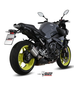 Tłumik motocyklowy Slip-On Line (Suono) MIVV do Yamaha MT-10 (16-22) srebrny