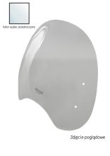 Szyba motocyklowa MRA "ROC" + zestaw montażowy MRA HK uniwersalny przezroczysta