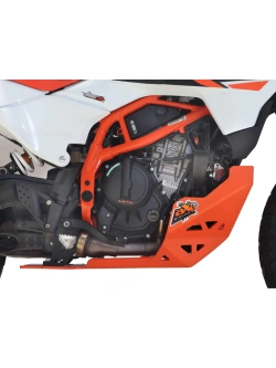 Płyta pod silnik AXP Racing Adventure KTM Adventure R 390 ABS/ 390 Enduro R (25-) pomarańczowa