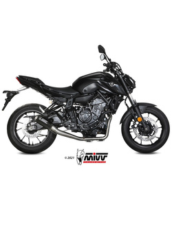 Pełny układ wydechowy (MK3) MIVV do Yamaha MT-07 / FZ-07 (14-) carbon