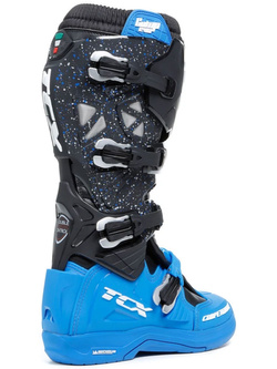 Buty enduro TCX Comp Evo 2 Michelin czarno-niebieskie