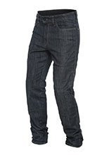 Jeansy motocyklowe Dainese Denim Regular Tex niebieskie