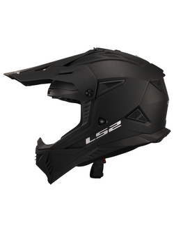 Kask enduro LS2 MX708 Fast II Solid czarny matowy