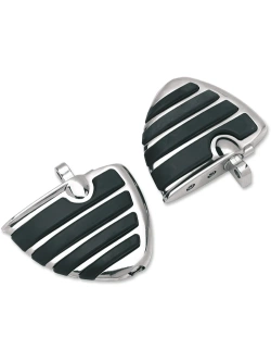 Podnóżki motocyklowe Kuryakyn ISO-Wing Mini srebrno-czarne