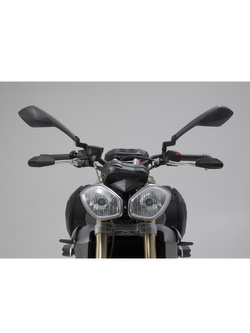 Osłony klamki hamulca i sprzęgła z osłoną przed wiatrem Sw-Motech Triumph Street Triple 675 (07-16)