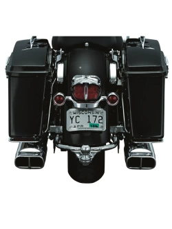 Osłona tylnej lampy Kuryakyn Zombie™ Harley Davidson (wybrane modele) srebrna