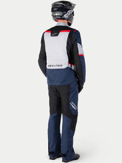 Spodnie motocyklowe tekstylne Alpinestars ST-1 niebiesko-białe
