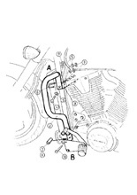 Gmol silnika Hepco&Becker do Honda VTX 1800 (01-06) chrom