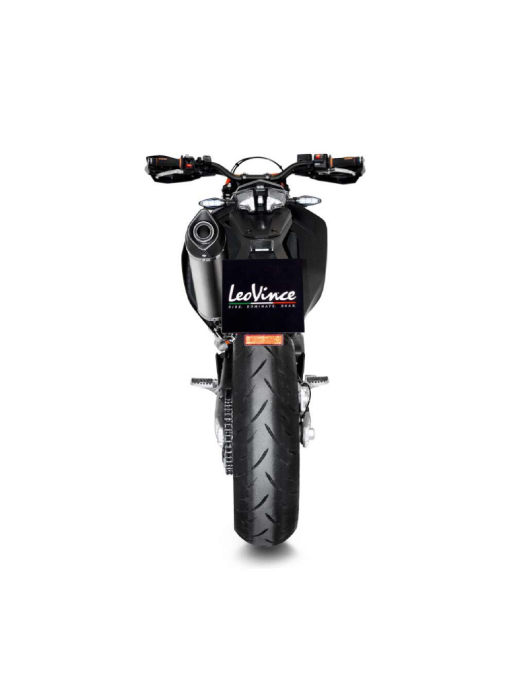 Pełny układ wydechowy LeoVince LV One Evo KTM 690 Enduro R/ SMC R (19-24), Gas Gas SM/ ES 700 (22-24) stalowy