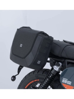 Zestaw sakw motocyklowych Legend Gear SideBag ze stelażami SW-Motech Royal Enfield Interceptor Bear 650 (25-) [poj.: 11l + 16l]