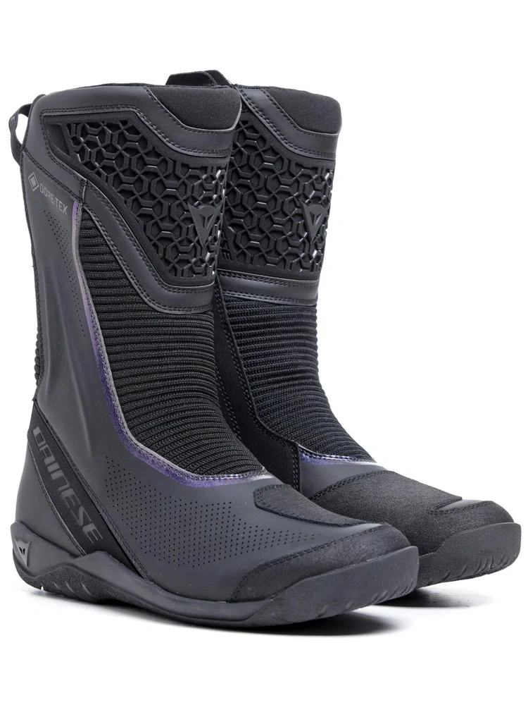 Buty motocyklowe damskie turystyczne Dainese Freeland 2 Gore-Tex czarno-fioletowe