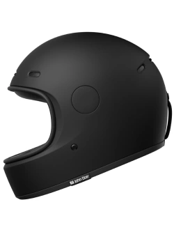 Kask integralny John Doe One Frozen czarny matowy