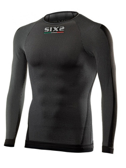 Bluza termoaktywna SIXS TS2 całoroczna czarna unisex