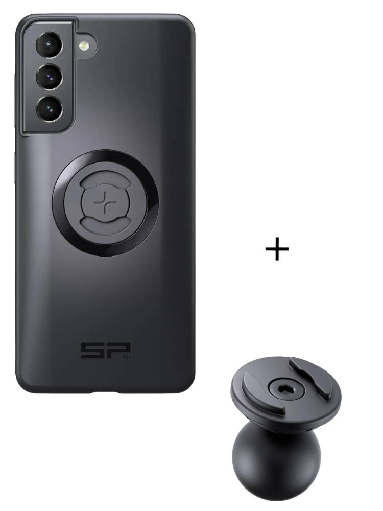 Zestaw: etui na telefon Samsung Galaxy S21 + uchwyt kulowy Pro SPC+ SP Connect