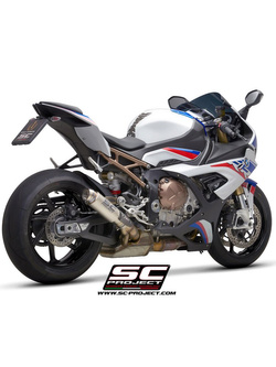 Tłumik SC-Project, GP70-R Titanium + Carbon (Slip On) - BMW S 1000 RR [19-20]