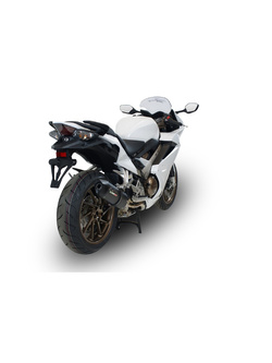 Tłumik G.P.R Furore Evo4 Nero [Slip-On, Black Aluminium] - Honda VFR 800 F [17-20] e4