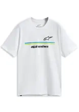 Koszulka z krótkim rękawem Alpinestars Lanes CSF biała