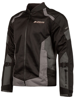 Kurtka motocyklowa tekstylna Klim Induction czarno-szara
