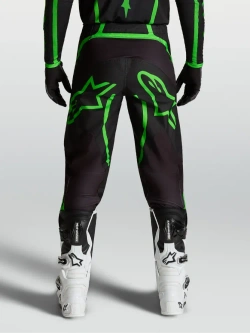 Spodnie cross Alpinestars MX Fluid Apex V2 czarno-zielone