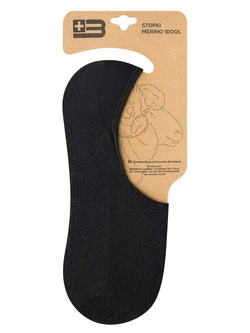 Stopki merino Brubeck czarne