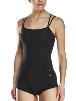 Koszulka termoaktywna na ramiączkach SIXS 4-Season damska czarna