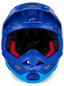 Kask enduro Alpinestars MX Supertech M10 Flood niebiesko-czarny