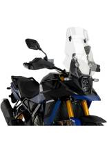 Szyba motocyklowa turystyczna PUIG Suzuki DL800 V-Strom DE/TECH (23-), DL800 V-STROM SE (25-), DL800 V-STROM (24-) [z deflektorem] przezroczysta