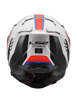 Kask integralny LS2 FF818 Storm III Sporty biało-niebiesko-czerwony