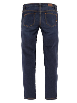 Jeansy motocyklowe damskie Icon MH1000 niebieskie