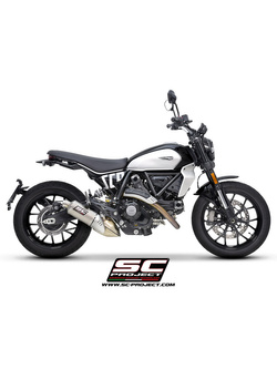 Tłumik motocyklowy SC-Project Rally-S Ducati Scrambler 800 (23-) tytan