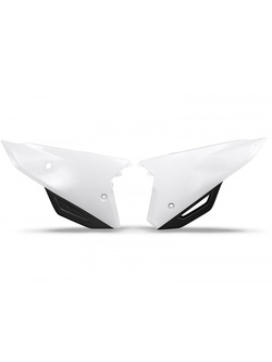 Osłony boczne tylne UFO do Honda CRF 450R / 450RX (21-) / 250R / 250RX (22-) białe